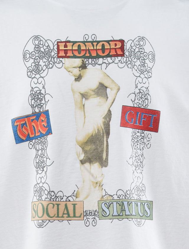 SOCIAL STATUS STATUE T-SHIRT