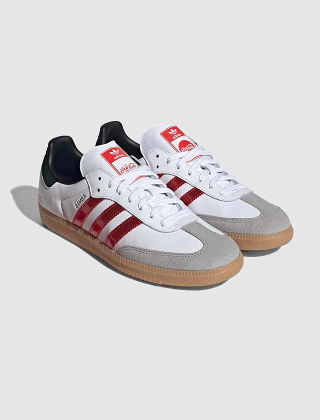 ADIDAS X COCA COLA SAMBA "WHITE/GUM"