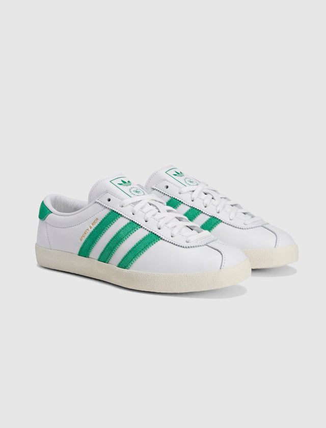 SPORTY AND RICH BLANC "WHITE/GREEN"