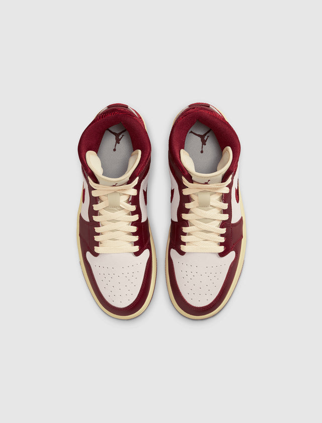 WOMEN'S AIR JORDAN 1 MID "TIKI LEAF"