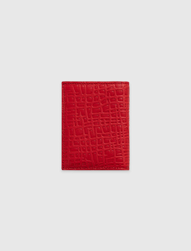 EMBOSSED ZIP WALLET